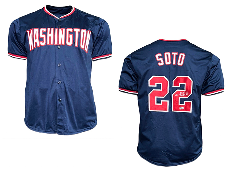 Juan soto signed 2024 jersey