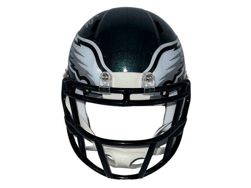 Miles Sanders Philadelphia Eagles Autographed Speed Mini Helmet (JSA)