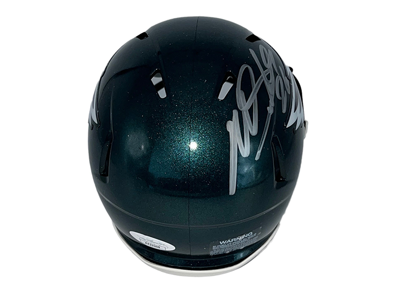 Miles Sanders Autographed Philadelphia Eagles Speed Mini Helmet