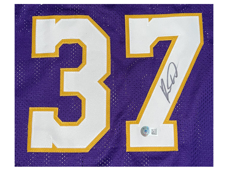 Ron Artest Autographed Purple Basketball Jersey Beckett