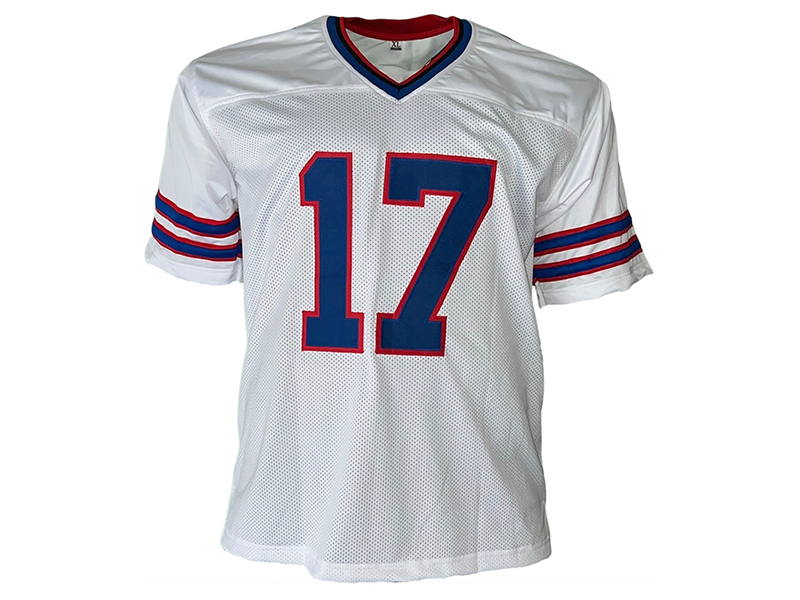 Josh Allen Autographed Pro Style White Football Jersey Beckett