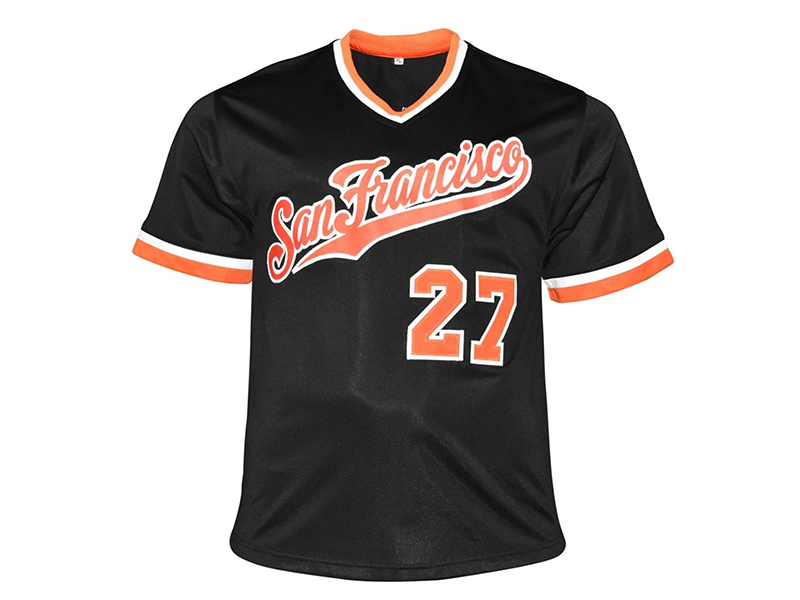 Juan Marichal Autographed San Francisco Black Baseball Jersey (JSA)