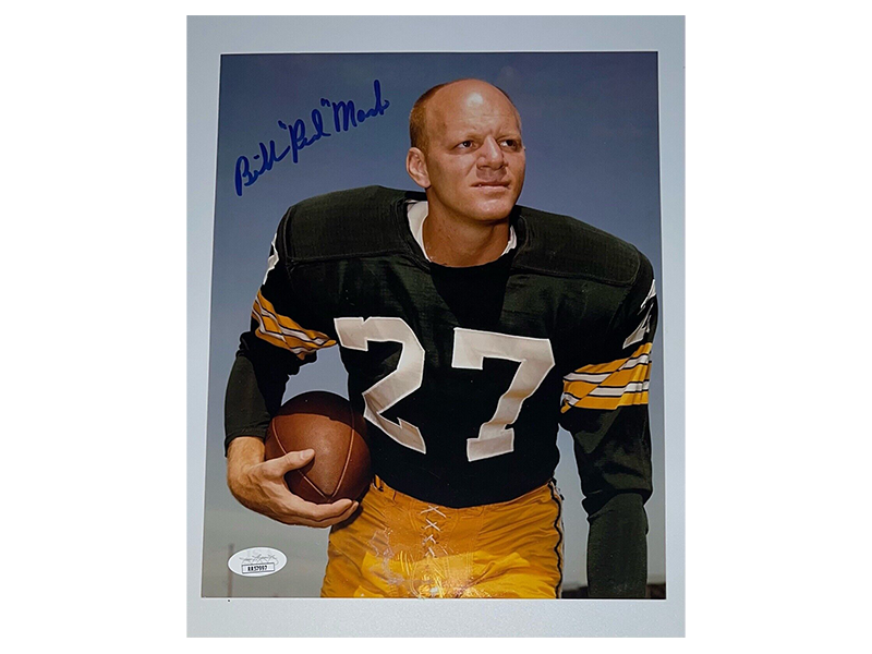 Bill Red Mack Autographed Color 8x10 Photo Green Bay JSA