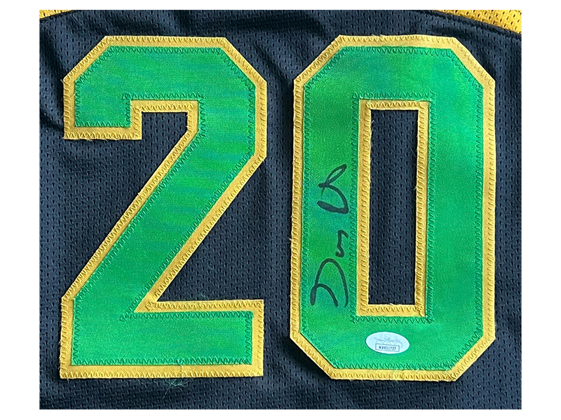 Gary Payton  Signed Seattle  Black Basketball Jersey (JSA)