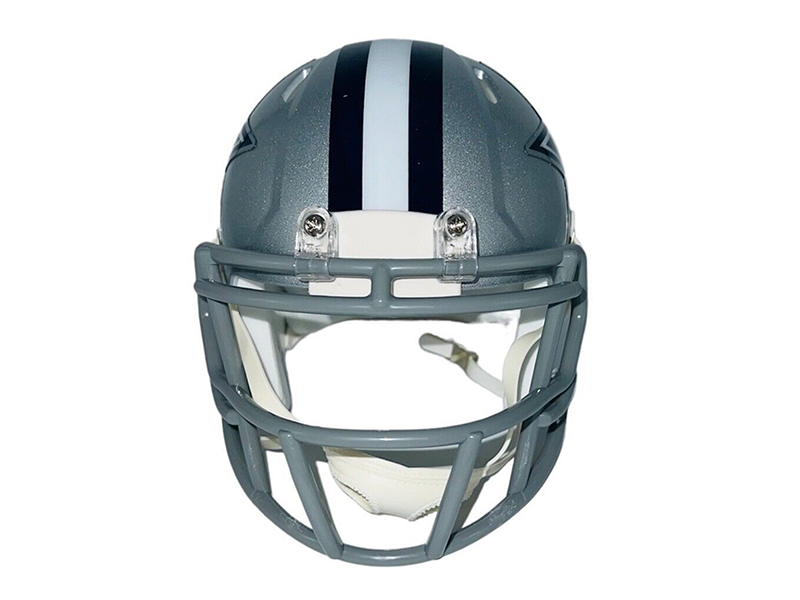 Tony Pollard Autographed Dallas Cowboys Speed Mini Helmet JSA