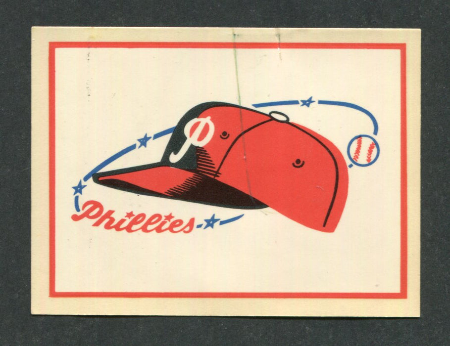 Philadelphia Phillies 1961 Fleer Major League Baseball Licensed Team Decal Card