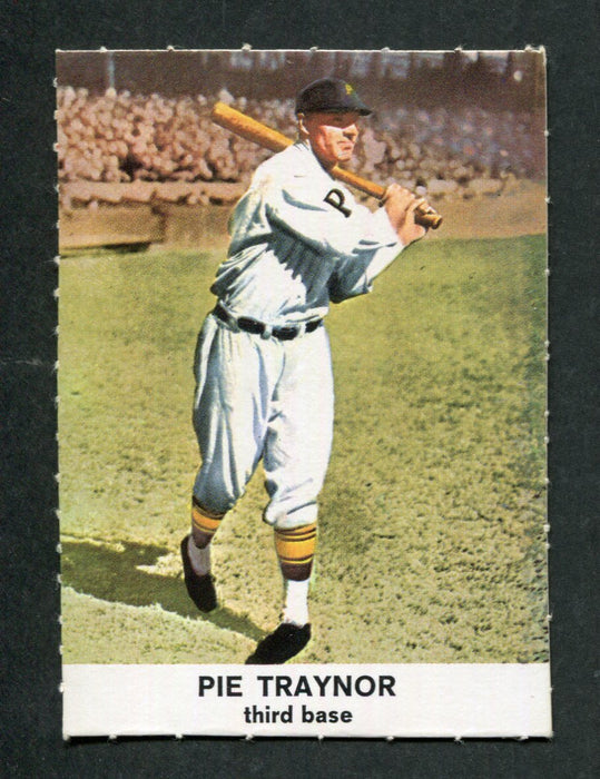 Pie Traynor #15 Third Base 1961 Golden Press Original Vintage Baseball Card