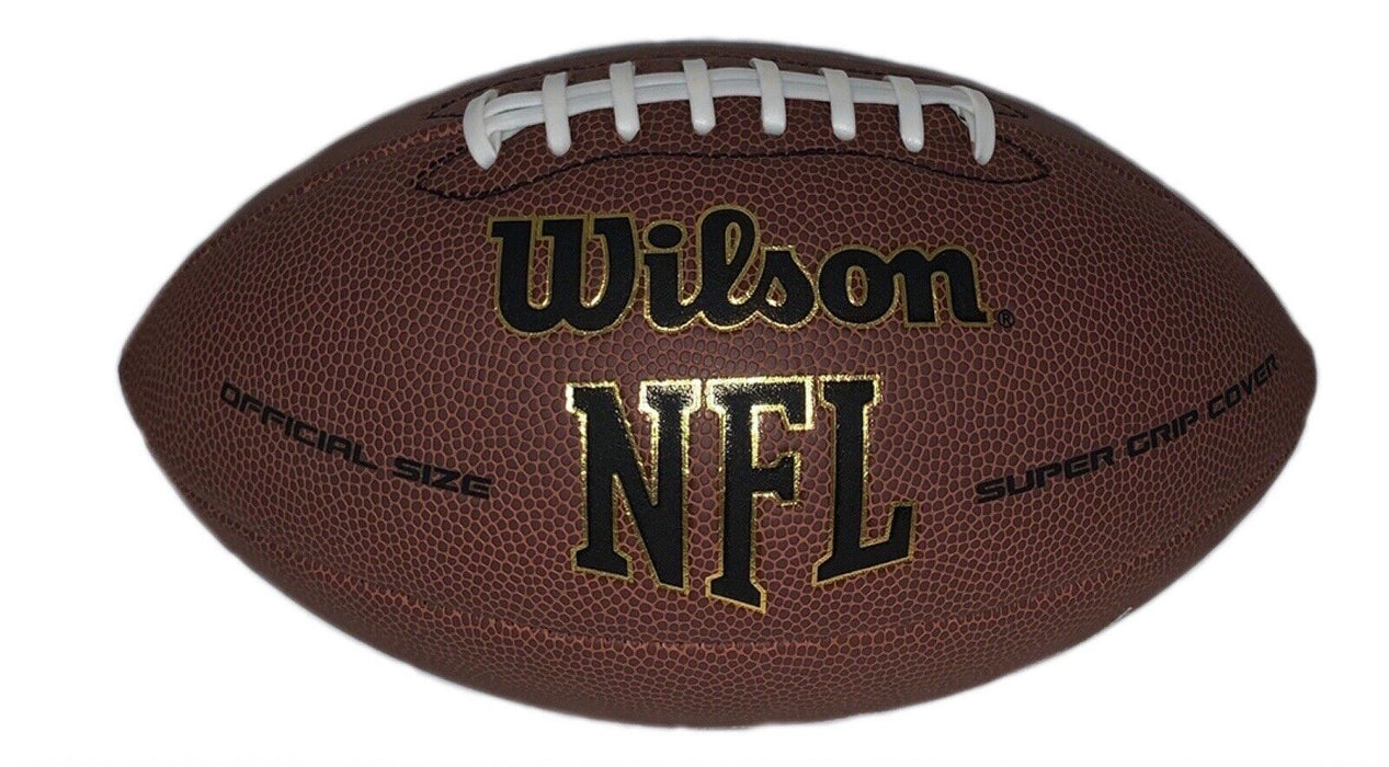 Calvin Johnson Autographed Wilson Official NFL Replica Football JSA