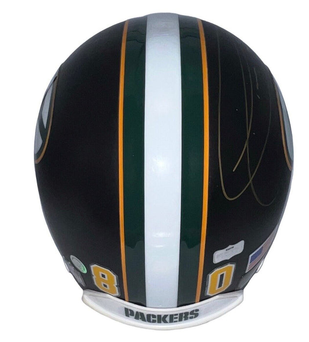 Donald Driver Packers Autographed Custom Full Size Replica Football Helmet Driver Holo