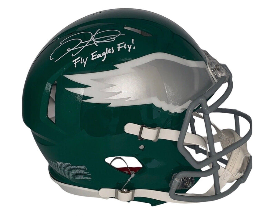 Jalen Hurts Philadelphia Eagles Autographed Speed Authentic Full Size Fly Eagle Fly